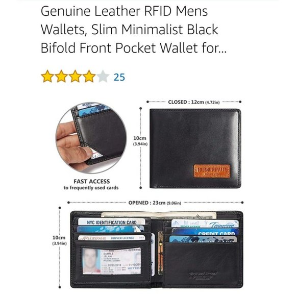 Other - Humerpaul airtag rfid bifold wallet